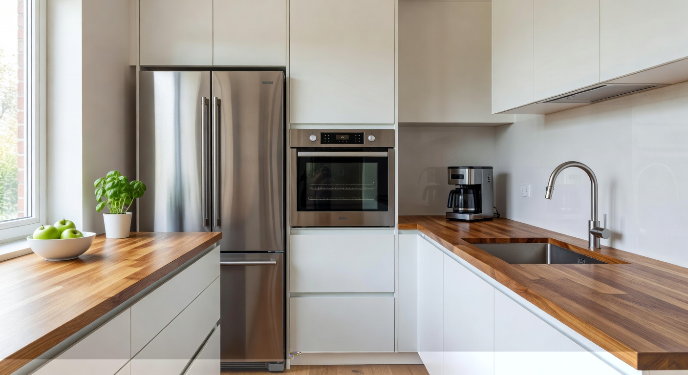 Modern kitchen interior